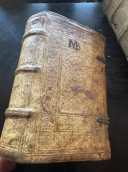 stará barokní kniha 1579 - Antikvariát