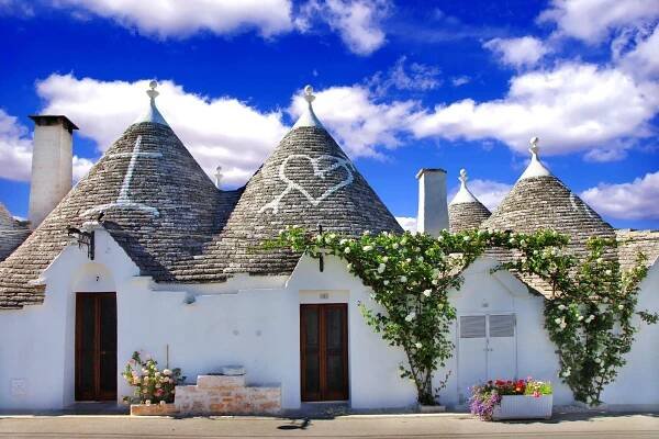 Alberobello, Apúlia, Taliansko