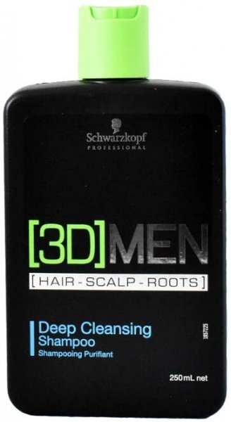 Schwarzkopf Professional [3D] Men Deep Cleansing Shampoo 250 ml