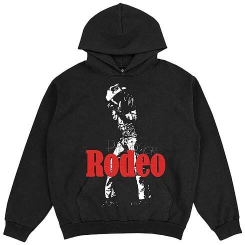 Travis Scott Rodeo Hoodie Black
