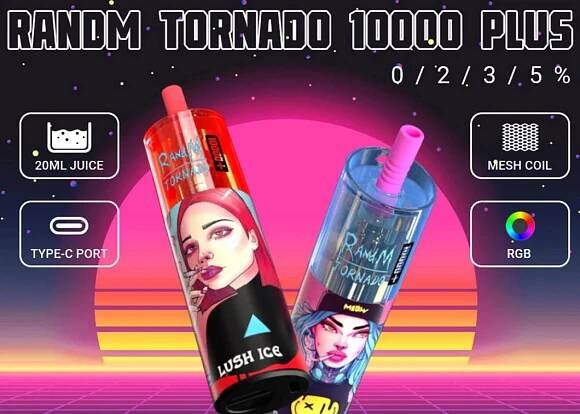 RandM vape 10000 Plus features