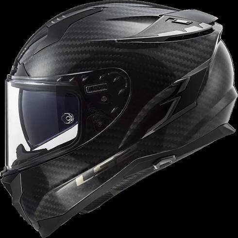 LS2 FF327 CHALLENGER C CARBON SOLID XXS 103277099XXS