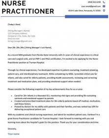 Nurse Practitioner Cover Letter Examples + 3 Writing Tips