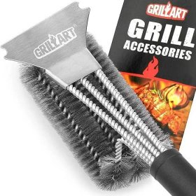 GRILLART Grill Brush and Scraper Best BBQ Brush for Grill