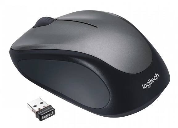 Logitech Wireless Mouse M235 černo-stříbrná