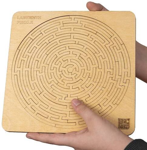 EscapeWelt Dřevěné puzzle Labyrint Minimální počet hráčů 1