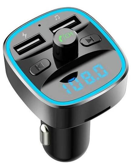 Bluetooth FM transmiter do auta T25, černá - Auto-moto
