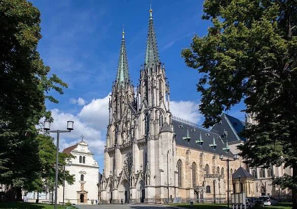 Katedrála svatého Václava v Olomouci.