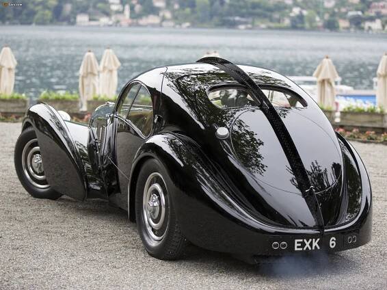 Jeden z nejdražších veteránů na světě s hodnotou stovek milionů korun. Bugatti Type 57 Atlantic je auto opředené mýty