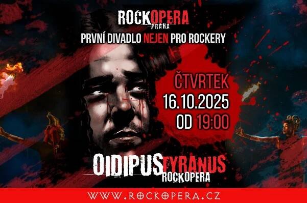 Oidipus Tyranus | RockOpera Praha