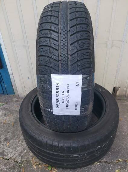 Zimní pneu Michelin Primacy Alpin PA3 195/65 R15 91H