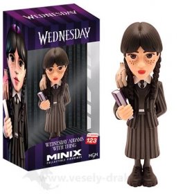 Wednesday figurka Minix - Wednesday with Thing od 399 Kč