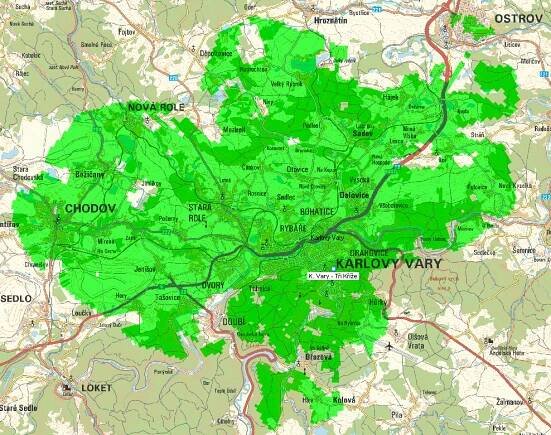 Multiplex 2 – mapy pokrytí (České Radiokomunikace) - Lupa.cz