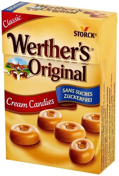 Bonbóny bez cukru Werther's Original 42 g
