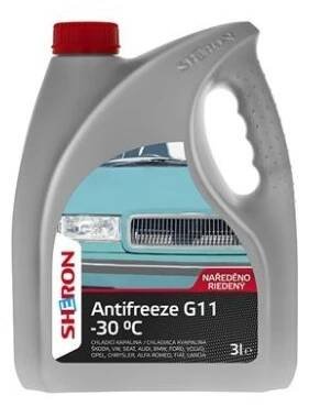 SHERON Antifreeze G11 -30 °C 3 lt