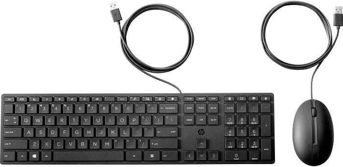 HP 320MK kabelový sada klávesnice a myše německá, QWERTZ