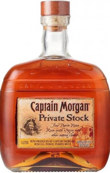 Captain Morgan Private Stock 40% 1 l (holá láhev)