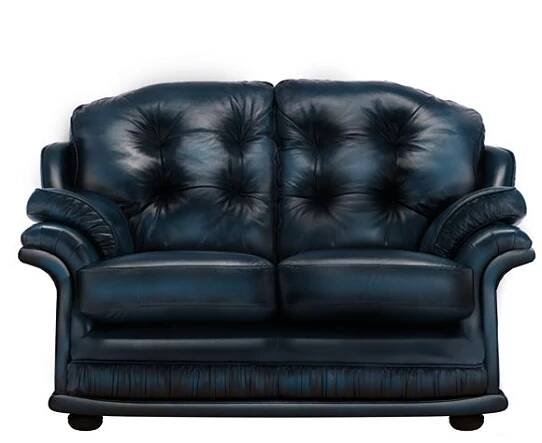 Blue Leather Sofas, Blue Chesterfield Sofas & Modern Blue Leather Sofas