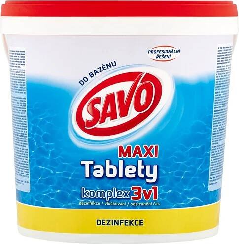 SAVO bazén - Tablety chlorové MAXI KOMPLEX 3v1 4kg