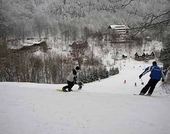 Ski areál Ústí nad Labem - Zadní Telnice, lyžování Kovářská - Hotel-Pension.cz