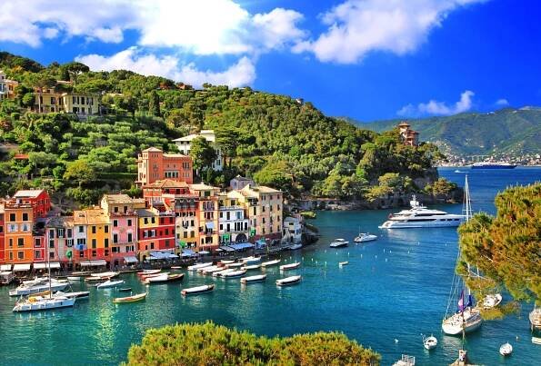 Portofino stock fotografie, royalty free obrázky