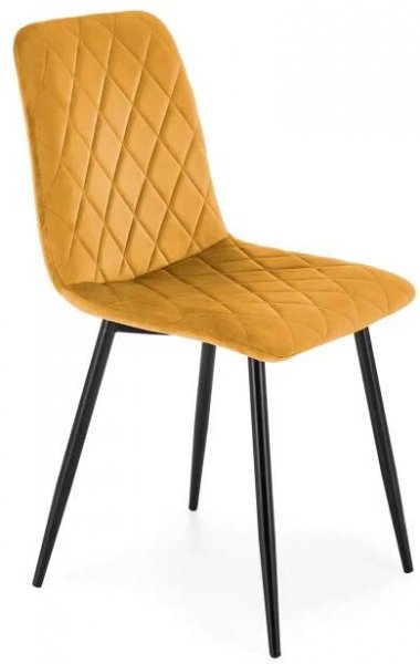 HALMAR K525 židle hořčicová, 89×45×55 cm