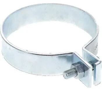 Výfuková trubka Objímka výfuku pozink, průměr 130,5 mm
