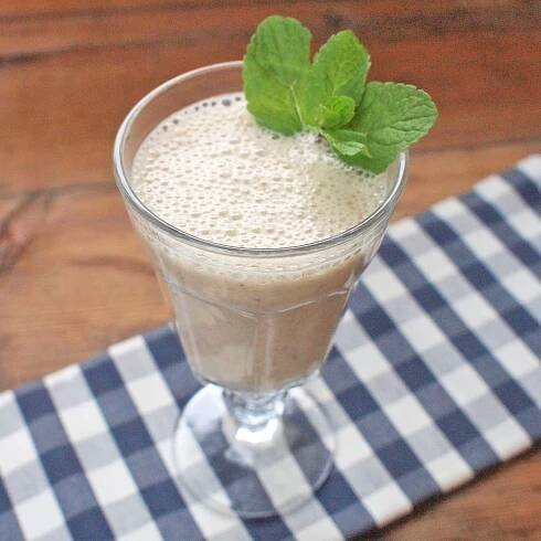 Banánové smoothie s vločkami