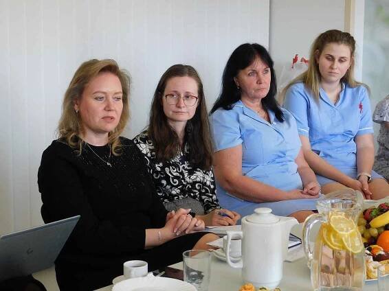 Vyškovskou nemocnici v úterý navštívila náměstkyně ministra zdravotnictví Michaela Matoušková.