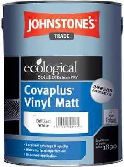 Johnstones Covaplus Vinyl Matt White 5 L