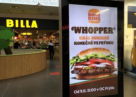 VIDEO: Burger King otevírá novou restauraci ve Frýdku-Místku. Co vše nabídne