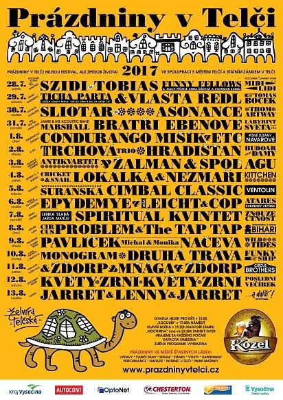 Prázdniny v Telči 19.08.2025 - 13.08.2017