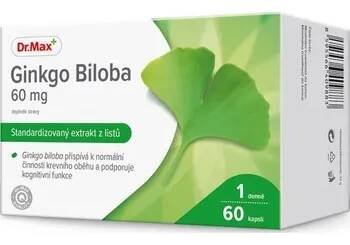 Dr. Max Ginkgo biloba 60 mg 60 kapslí