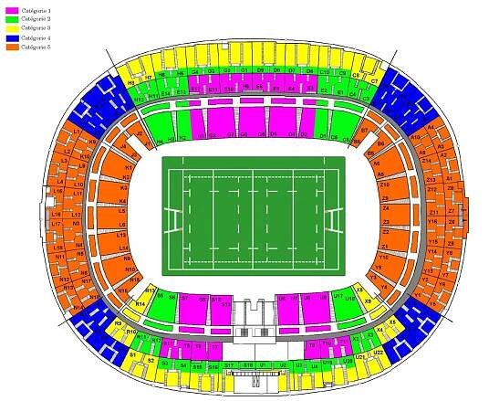 Mapa Stade de France