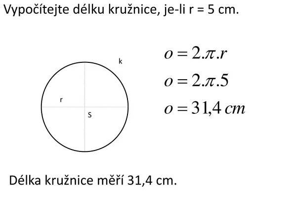 PPT - Kružnice, kruh, mezikruží – obvody, obsahy PowerPoint Presentation - ID:3462566