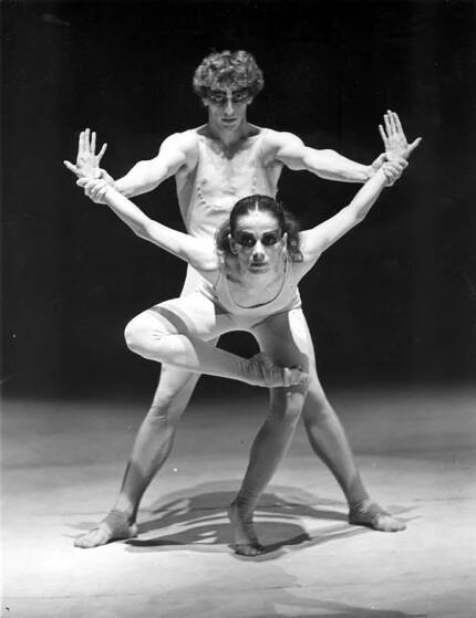 Igor Stravinskij: Svätenie jari, 1983, choreografia a réžia Karol Tóth Libor Vaculík, Alena Macháčová.