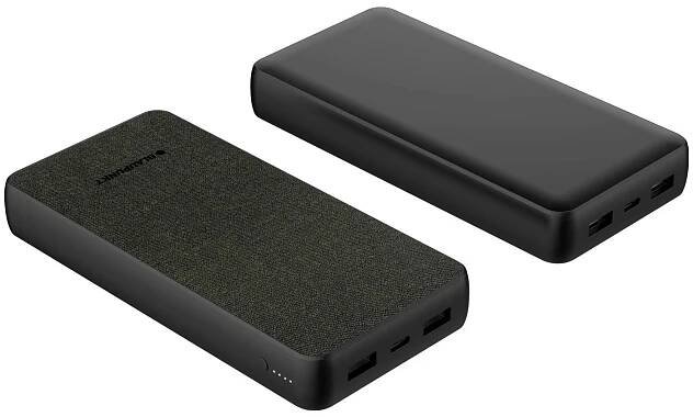 Blaupunkt powerbanka Li-Pol, 20000 mAh, Quick Charge 3.0, Power Delivery 3.0, černá