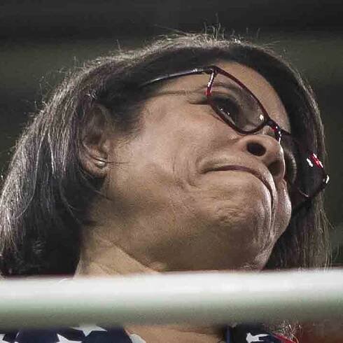 Watching Your Daughter Win Gymnastics Gold Looks Like This - The New York Times
