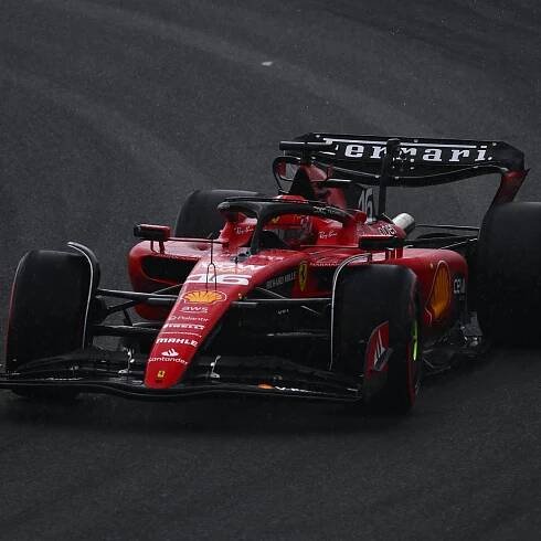 F1: Charles Leclerc sets pace in final British Grand Prix practice before rain arrives at Silverstone