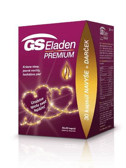 GS Eladen PREMIUM, 60 + 30 kapsúl - darček 2020