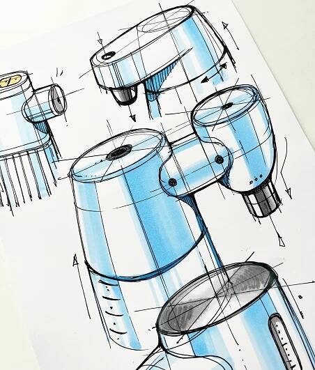 design sketch Drawing  concept art product design  product productdesign technical drawing technical illustration ideation sketches