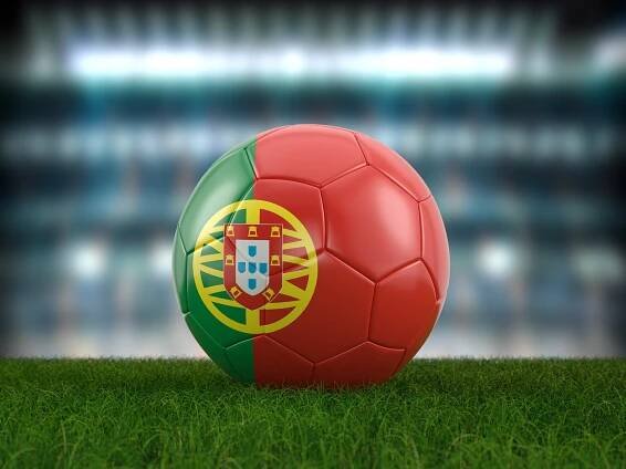 Soccer ball Portugal flag - Tradeinfo.cz