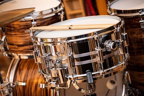 Tama Imperialstar King-Beat 8006 14"x6,5" seamless steel snare drum - overhaul | Herbert Heim Vintagedrums