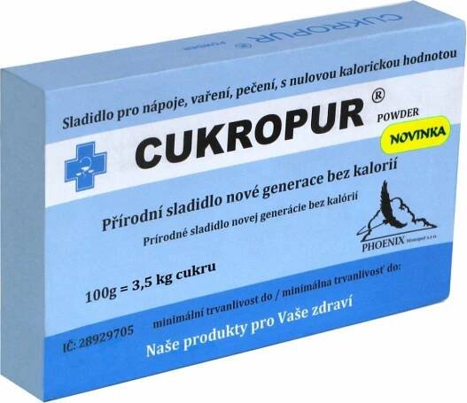Cukropur powder stolní sladidlo 100 g