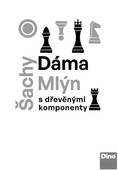 Pravidla hry Dino Šachy, dáma, mlýn - Zbozi.cz