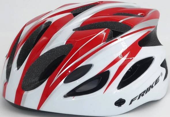 FRIKE A2 cyklistická helma červená/bílá M/L od 390 Kč