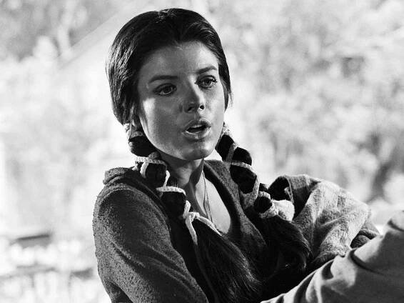 Kathrine Ross as Sue Sullivan in THE LONER episode, "Widow On The Evening Stage". Image dated July 15, 1965