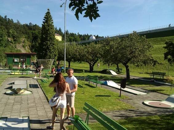 Minigolf v Mostkovicích | Prostějovský Kompas