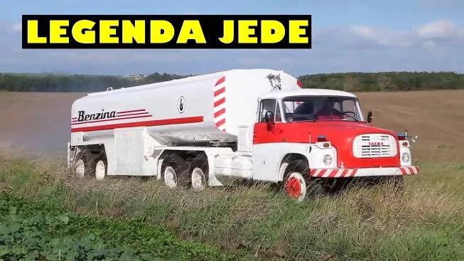 Tahač Tatra 148 s návěsem CN 23 TO!