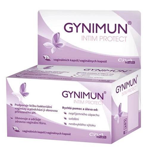Gynimun Intim Protect vaginální tobolky 10 ks - Lékárna Doktor.cz